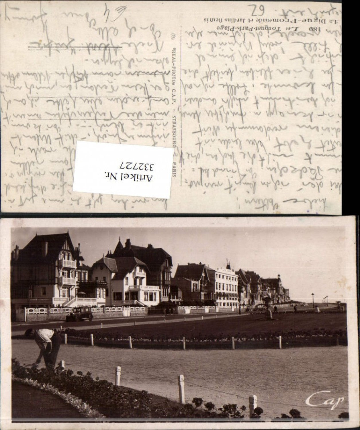 332727,Nord-Pas-de-Calais Pas-de-Calais Touquet-Paris-Plage Digue-Promenade et Jardins Garten