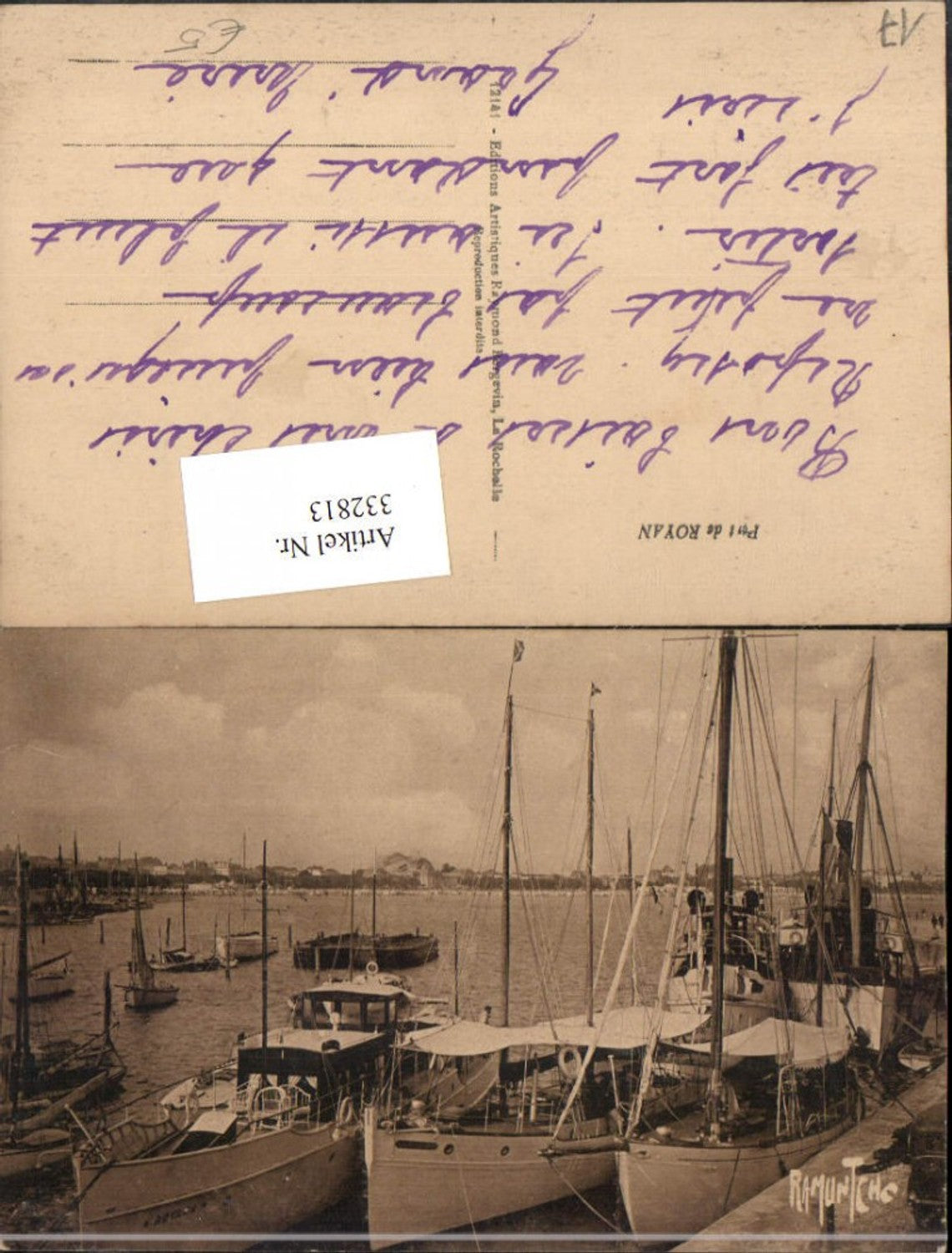332813,Poitou-Charentes Charente-Maritime Royan Port Hafen Segelschiffe Boote