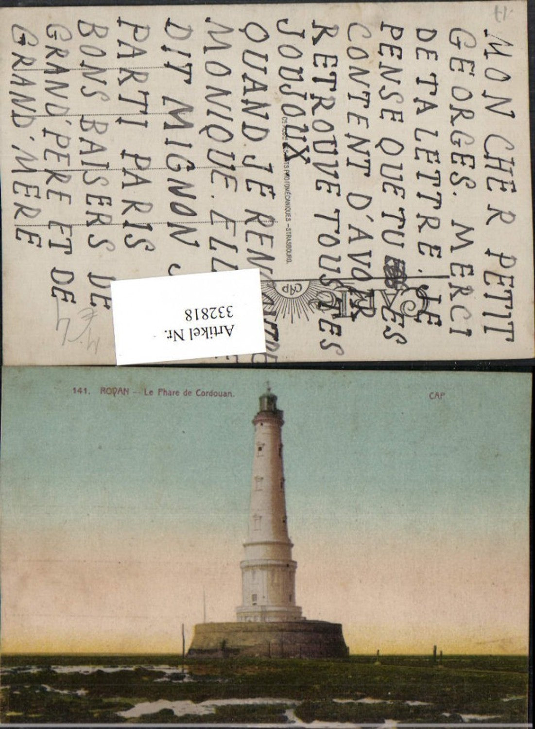 332818,Poitou-Charentes Charente-Maritime Royan La Phare de Cordouan Leuchtturm