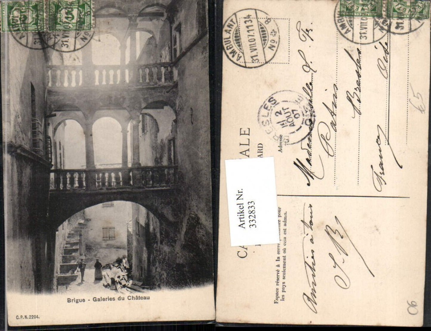 332833,Provence-Alpes-Cote-Azur Alpes-Maritimes Brigue Galeries du Chateau
