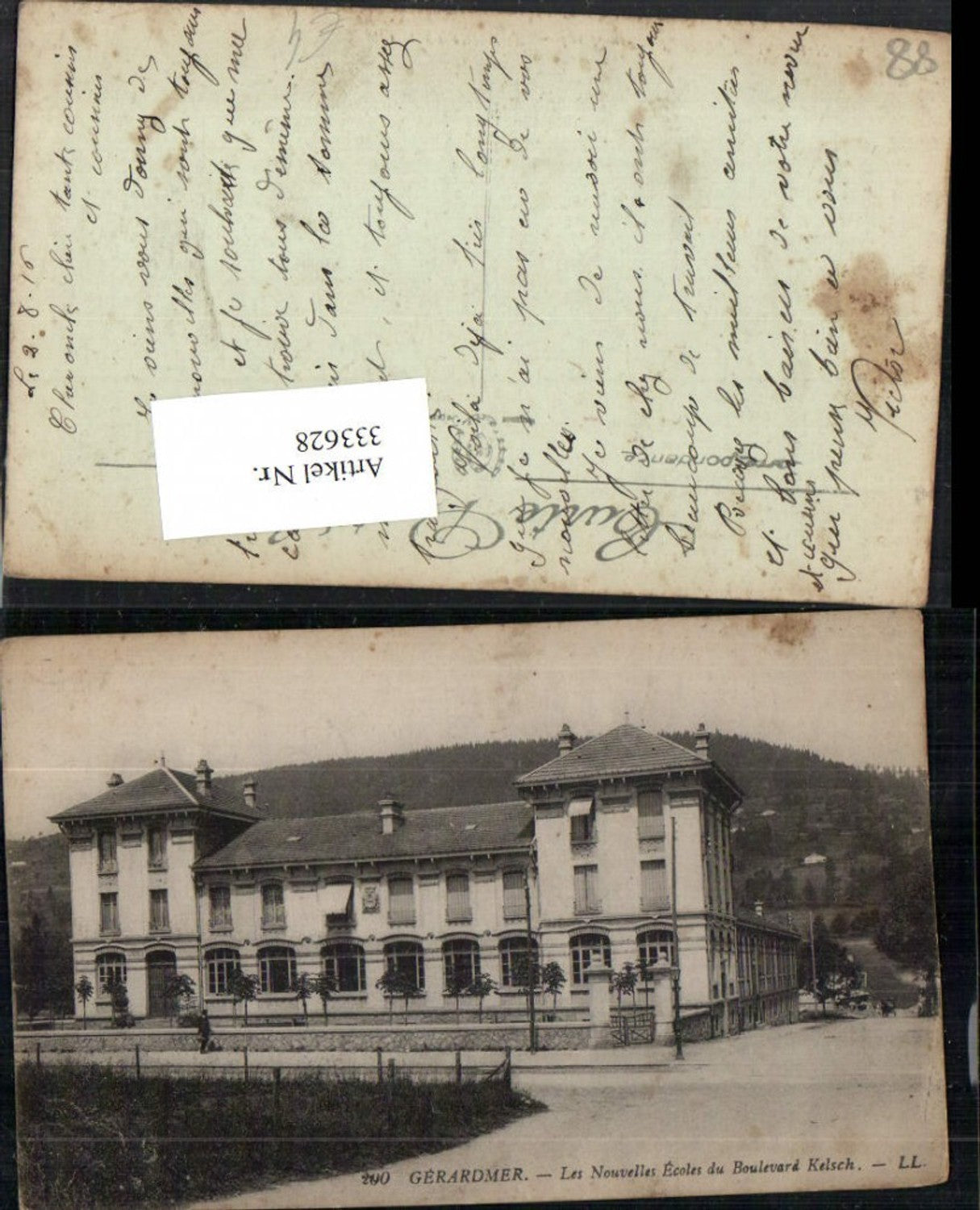 333628,Lothringen Vosges Gerardmer Les Nouvelles Ecoles du Boulevard Kelsch Schule