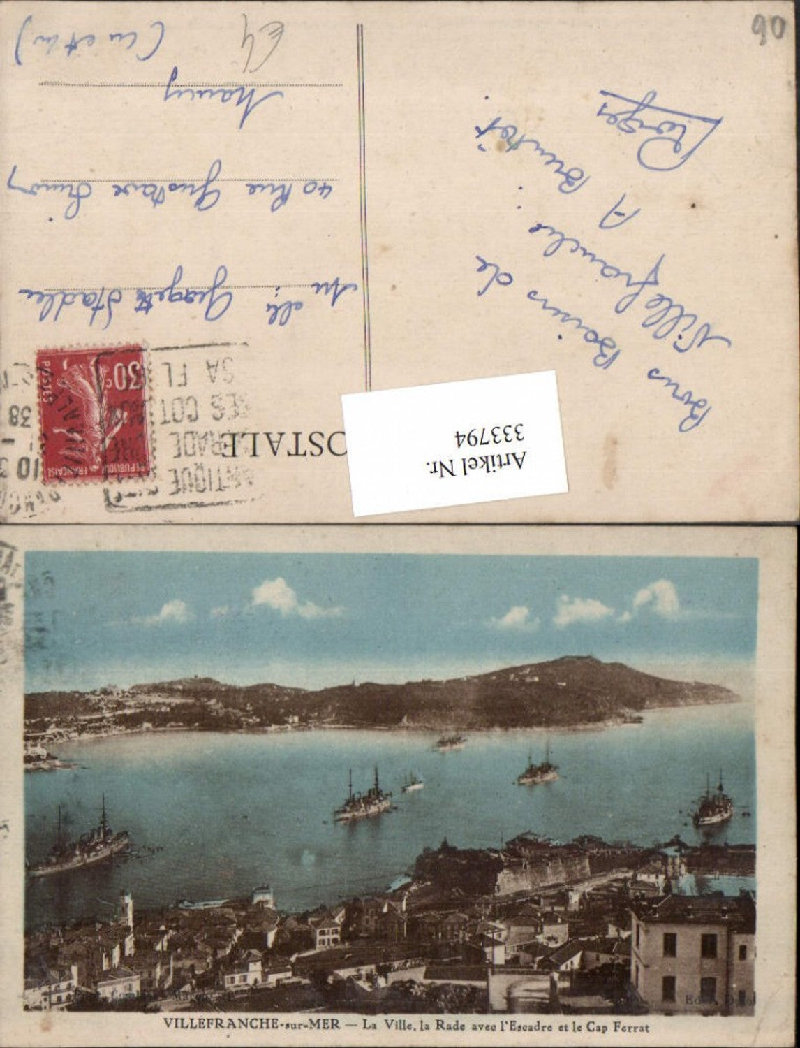 333794,Provence-Alpes-Cote-Azur Alpes-Maritimes Villefranche-sur-Mer La Ville la Rade Schiffe