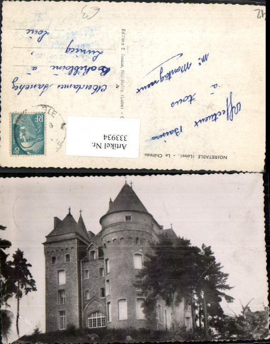 333934,Rhone-Alpes Loire Noiretable Le Chateau Schloss