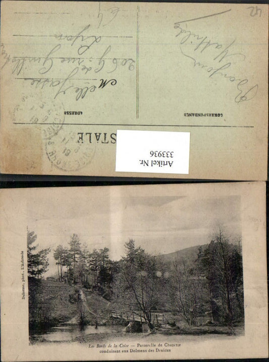 333936,Rhone-Alpes Loire Les Bords de la Coise Passerelle de Chazette Partie Brücke