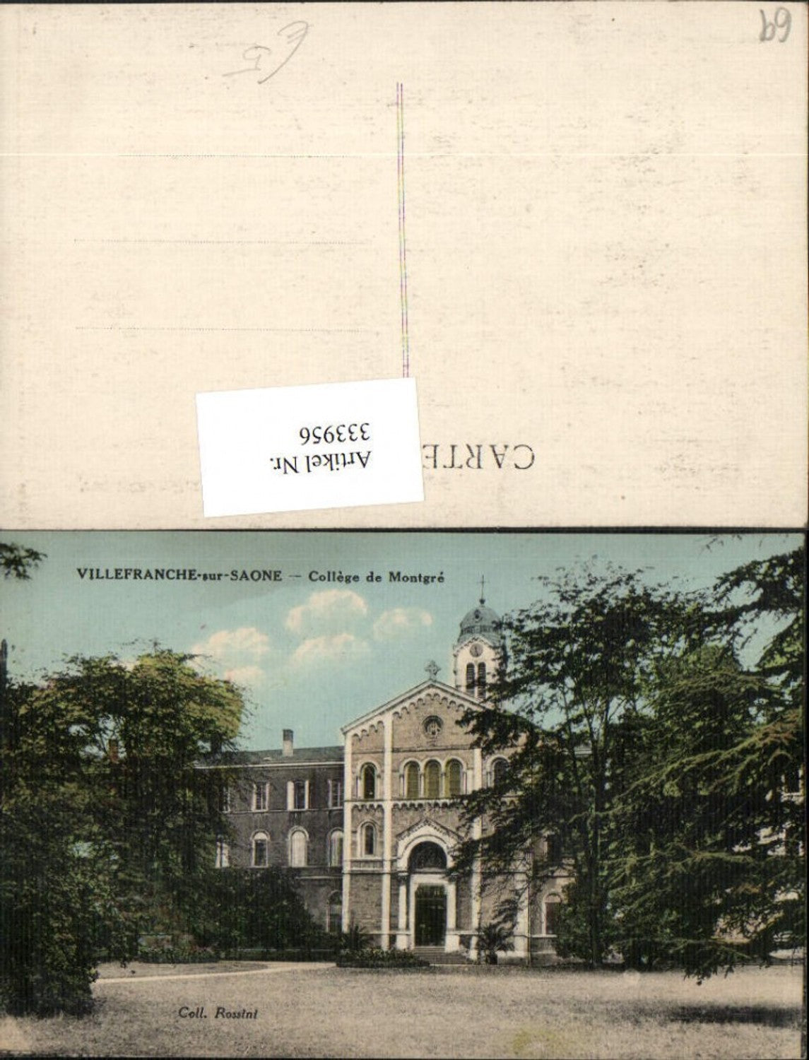 333956,Rhone-Alpes Rhone Villefranche-sur-Saone College de Montgre Schule