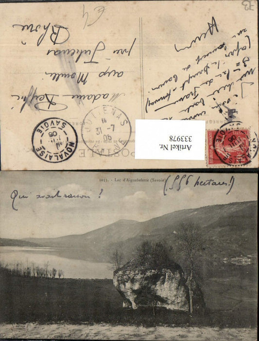333978,Rhone-Alpes Savoie Lac d'Aiguebelette See