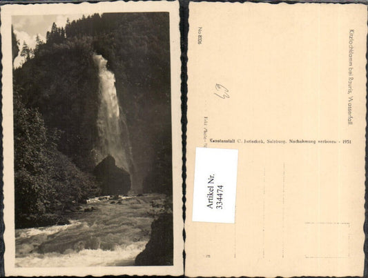 334474,Kitzlochklamm b. Rauris Wasserfall
