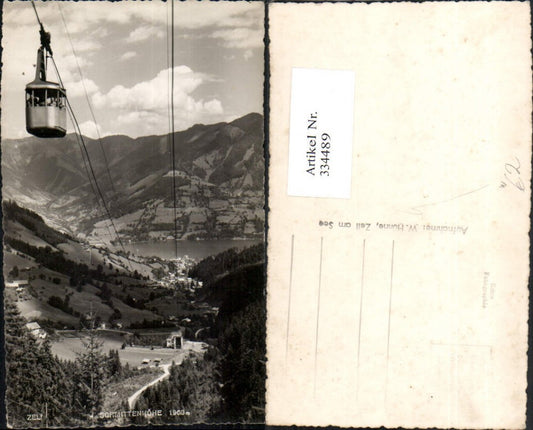 334489,Zell am See Schmittenhöhe Seilbahn