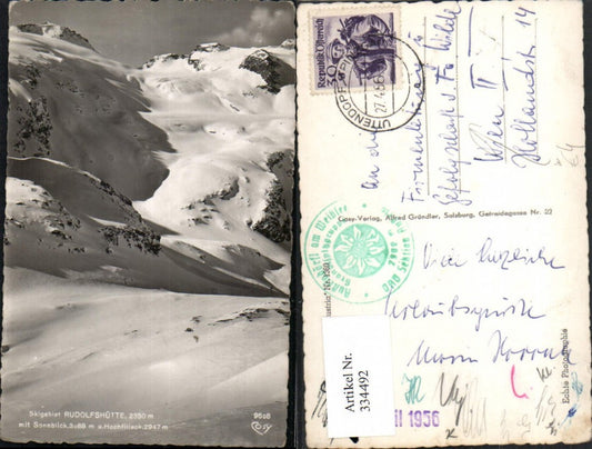 334492,Rudolfshütte m. Sonnblick u. Hochfilleck b. Uttendorf Bergkulisse pub Cosy 9608