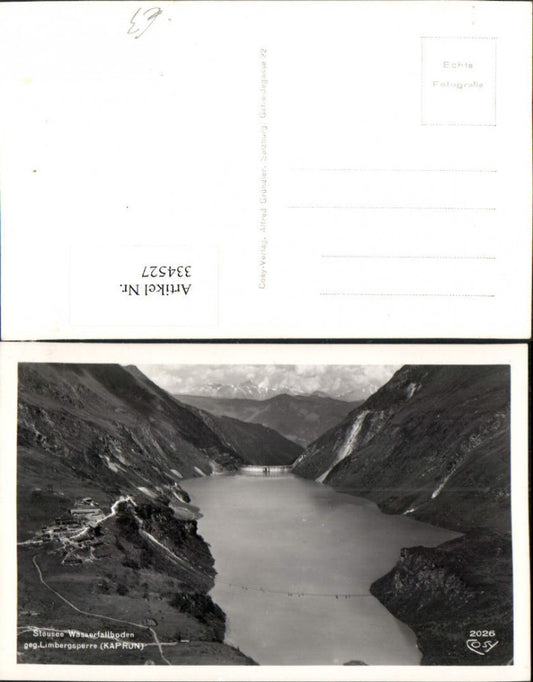 334527,Kaprun Stausee Wasserfallboden geg. Limbergsperre Bergkulisse pub Cosy 2026