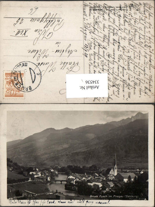 334536,Bruck Fusch an d. Großglocknerstraße Totael Bergkulisse