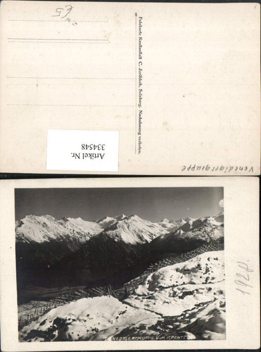 334548,Venedigergruppe vom Rechtegg b. Neukirchen Bergkulisse