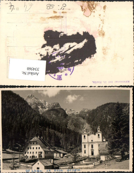 334560,Kirchental b. St. Martin Kirche Bergkulisse
