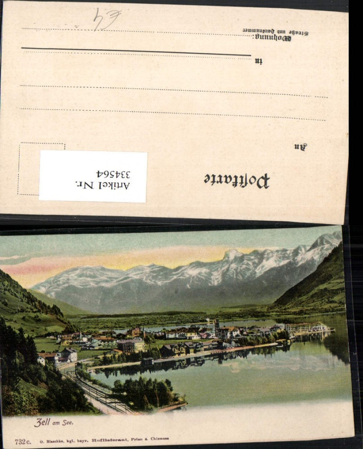 334564,Zell am See Totale Bergkulisse