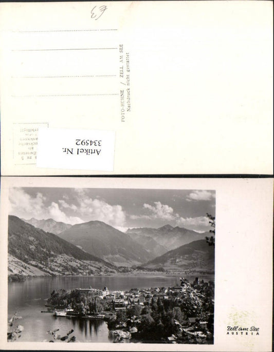 334592,Zell am See Totale Bergkulisse