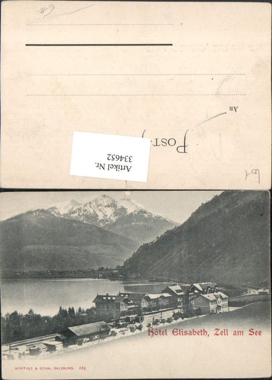 334652,Zell am See Hotel Elisabeth Bahnhof Bergkulisse