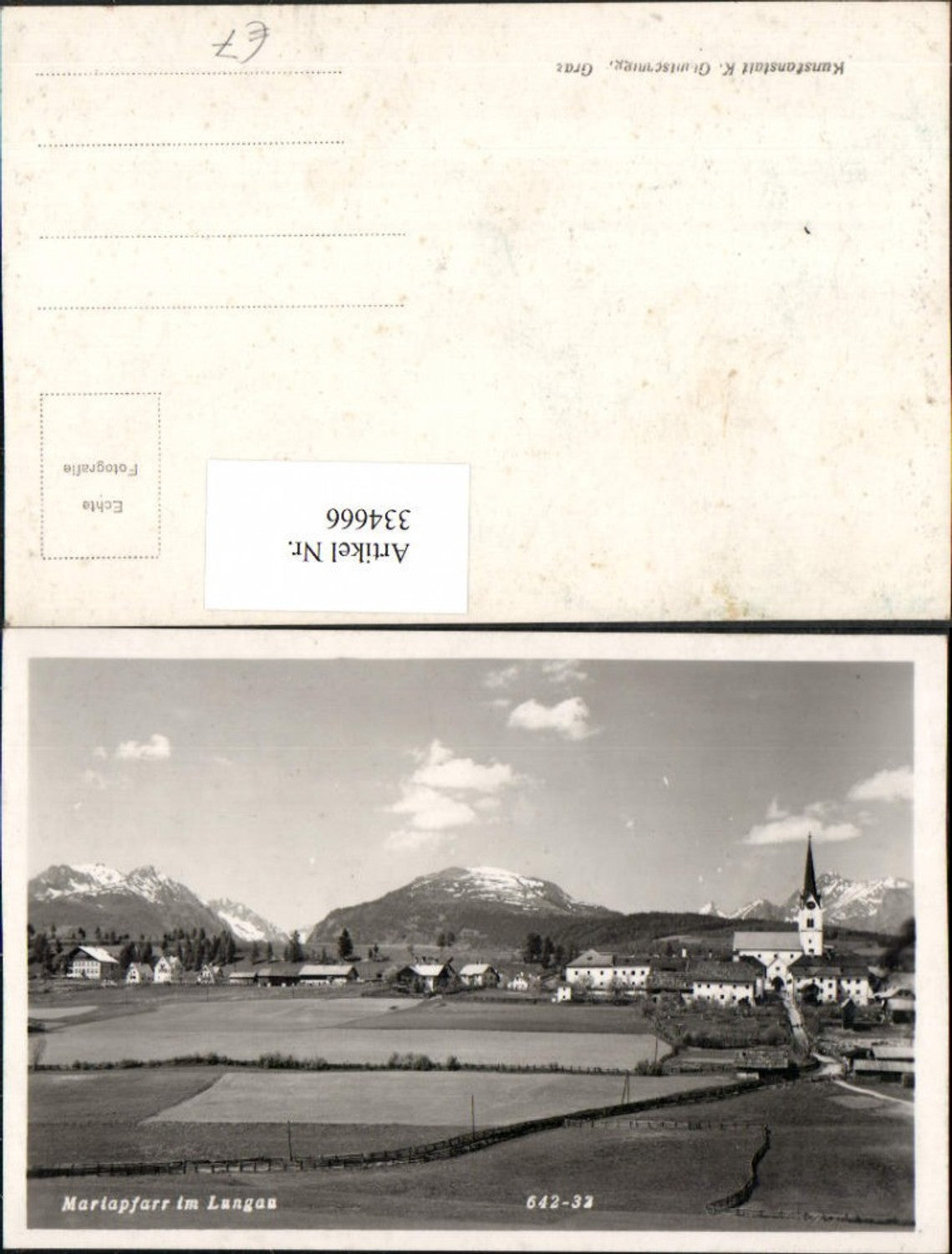 334666,Mariapfarr im Lungau Totale Bergkulisse