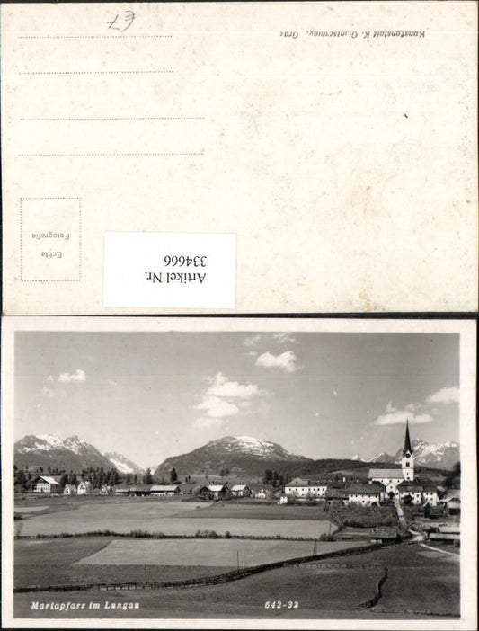 334666,Mariapfarr im Lungau Totale Bergkulisse