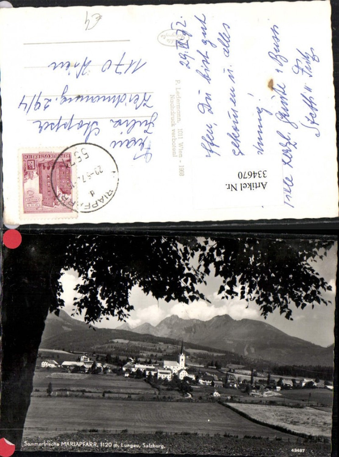 334670,Mariapfarr im Lungau Totale Bergkulisse