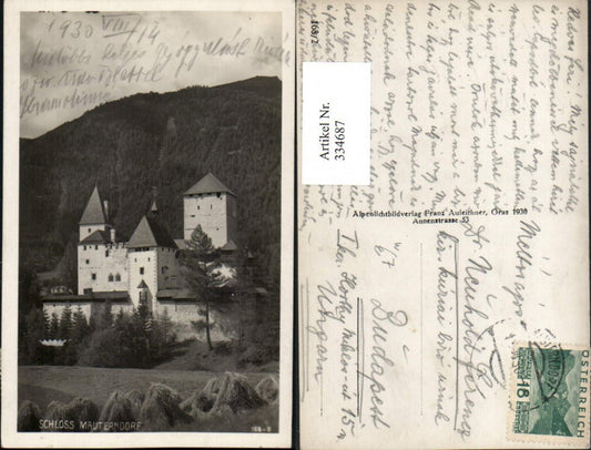 334687,Schloss Mauterndorf Heureiter Heinzen