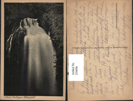 334696,Oberer Gollinger Wasserfall b. Golling