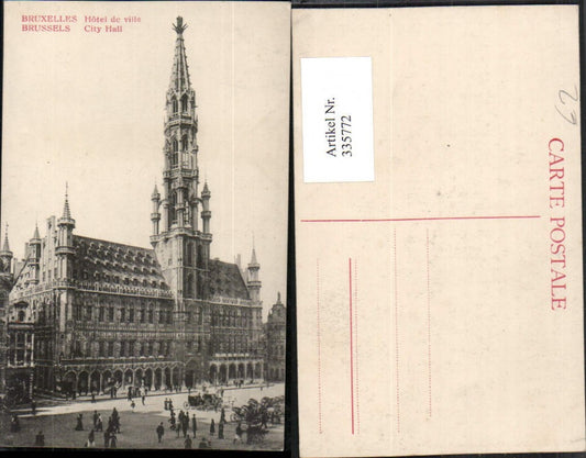 335772, Brussels Brussels City Hall