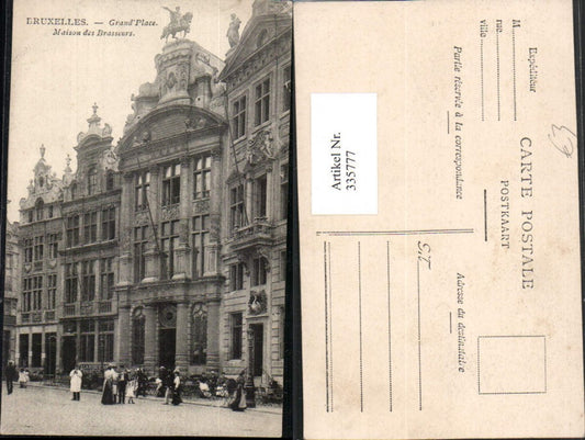 335777,Bruxelles Brussels Grand Place Maison des Brasseurs