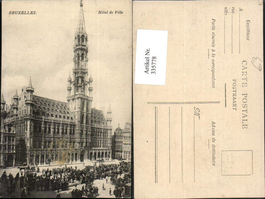 335778, Brussels Brussels City Hall