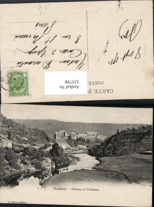 335798,Bouillon Chateau et Faubourg Castle