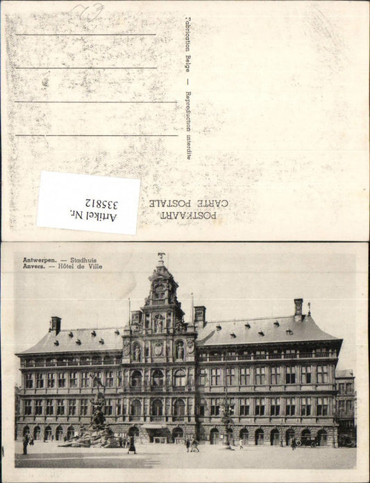 335812, Antwerp City Hall