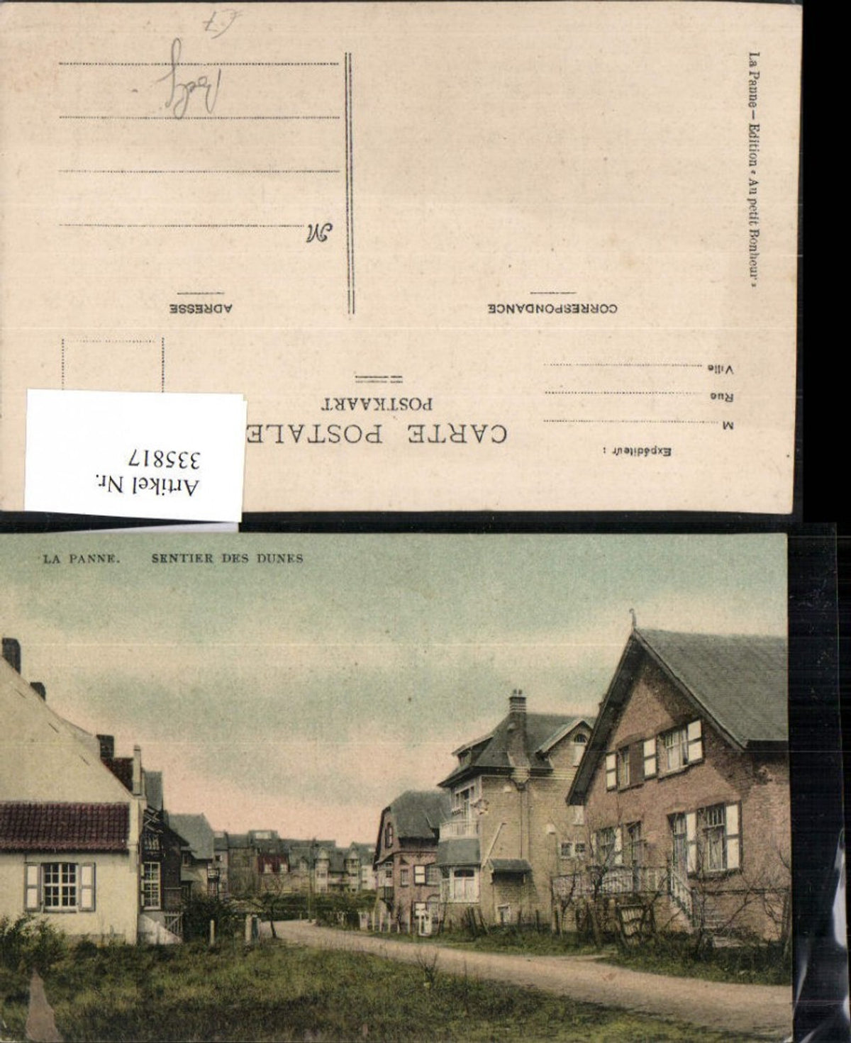 335817,La Panne Sentier des Dunes houses
