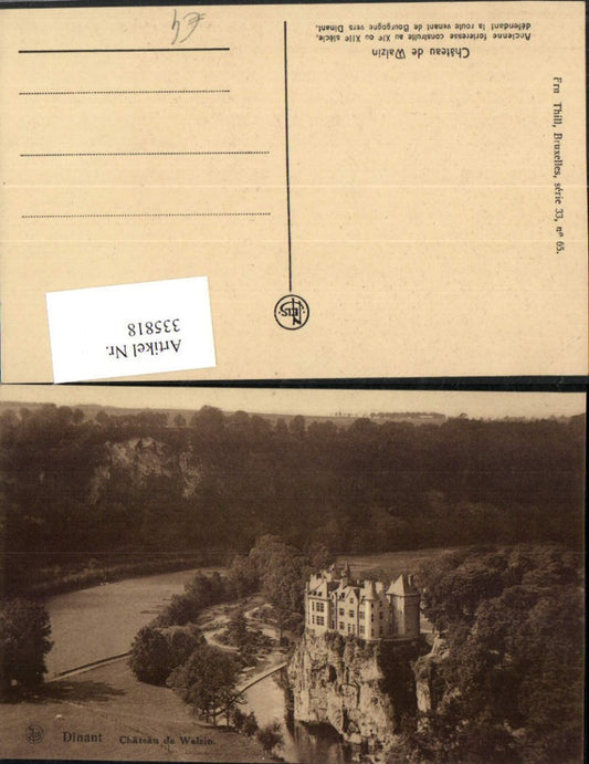 335818,Dinant Chateau de Walzin Castle