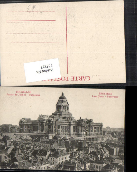 335827, Brussels, Palais de Justice (Palace of Justice)