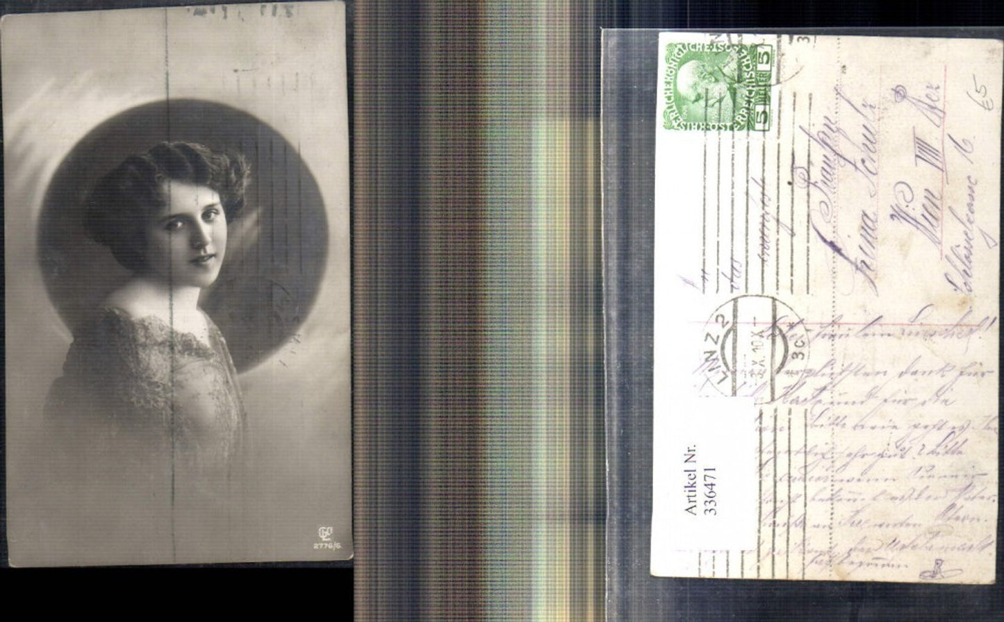 336471,Frau Portrait Passepartout