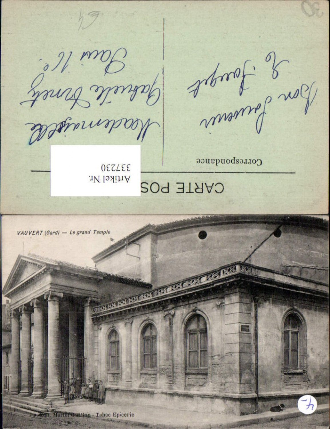 337230,Languedoc-Roussillon Gard Vauvert Le grand Temple Tempel