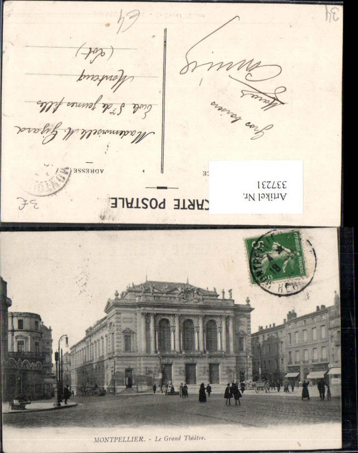 337231,Languedoc-Roussillon Herault Montpellier La Grand Theatre Theater