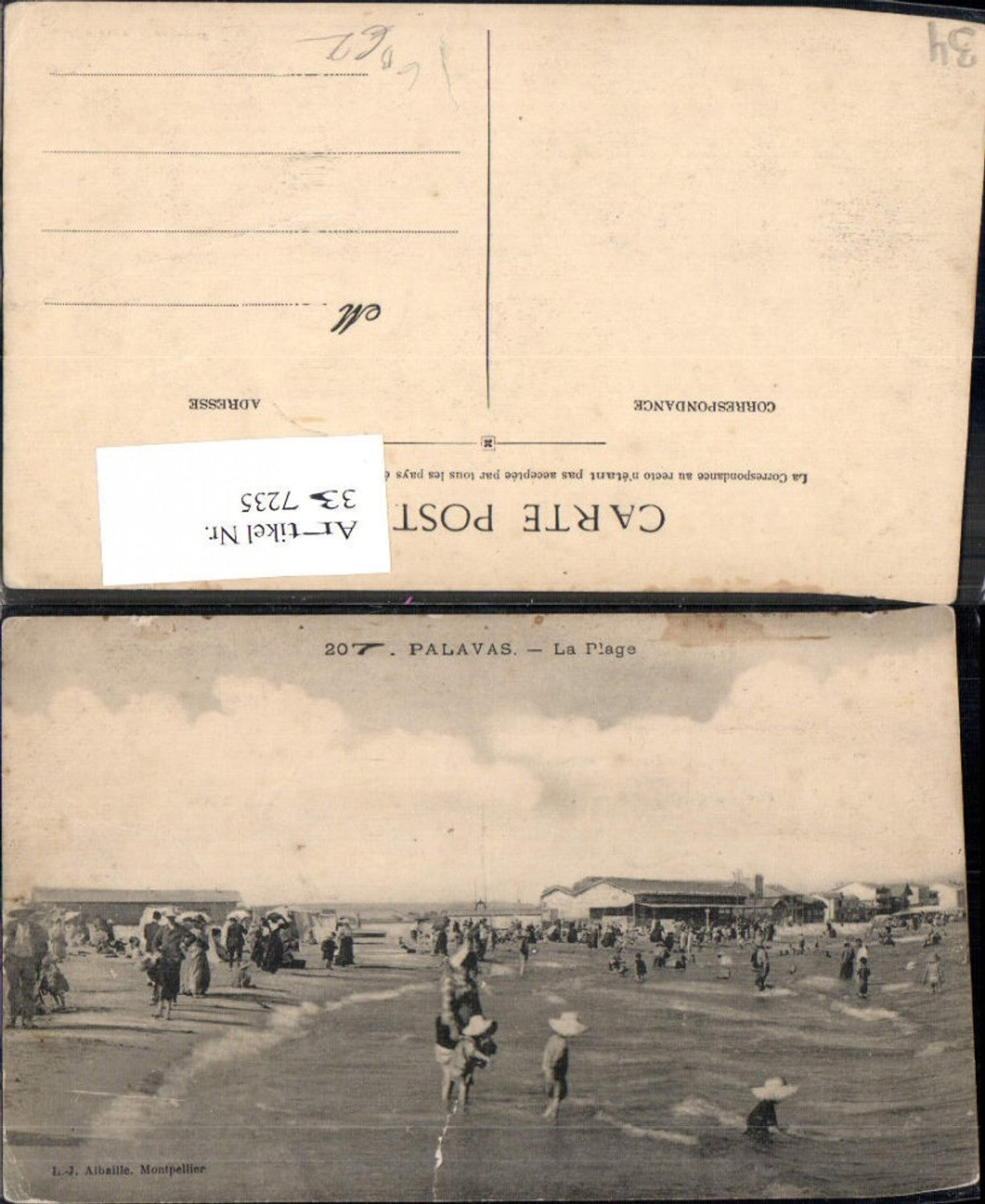 337235,Languedoc-Roussillon Herault Palavas La Plage Strandleben Strandmode Strand