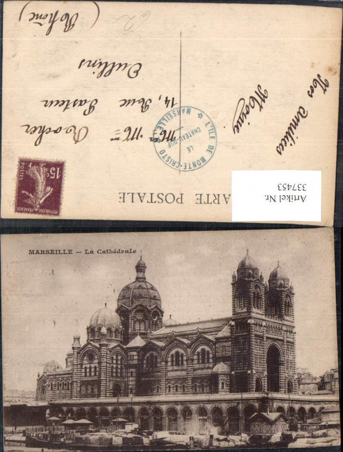 337453,Kirche Marseille La Cathedrale Kathedrale