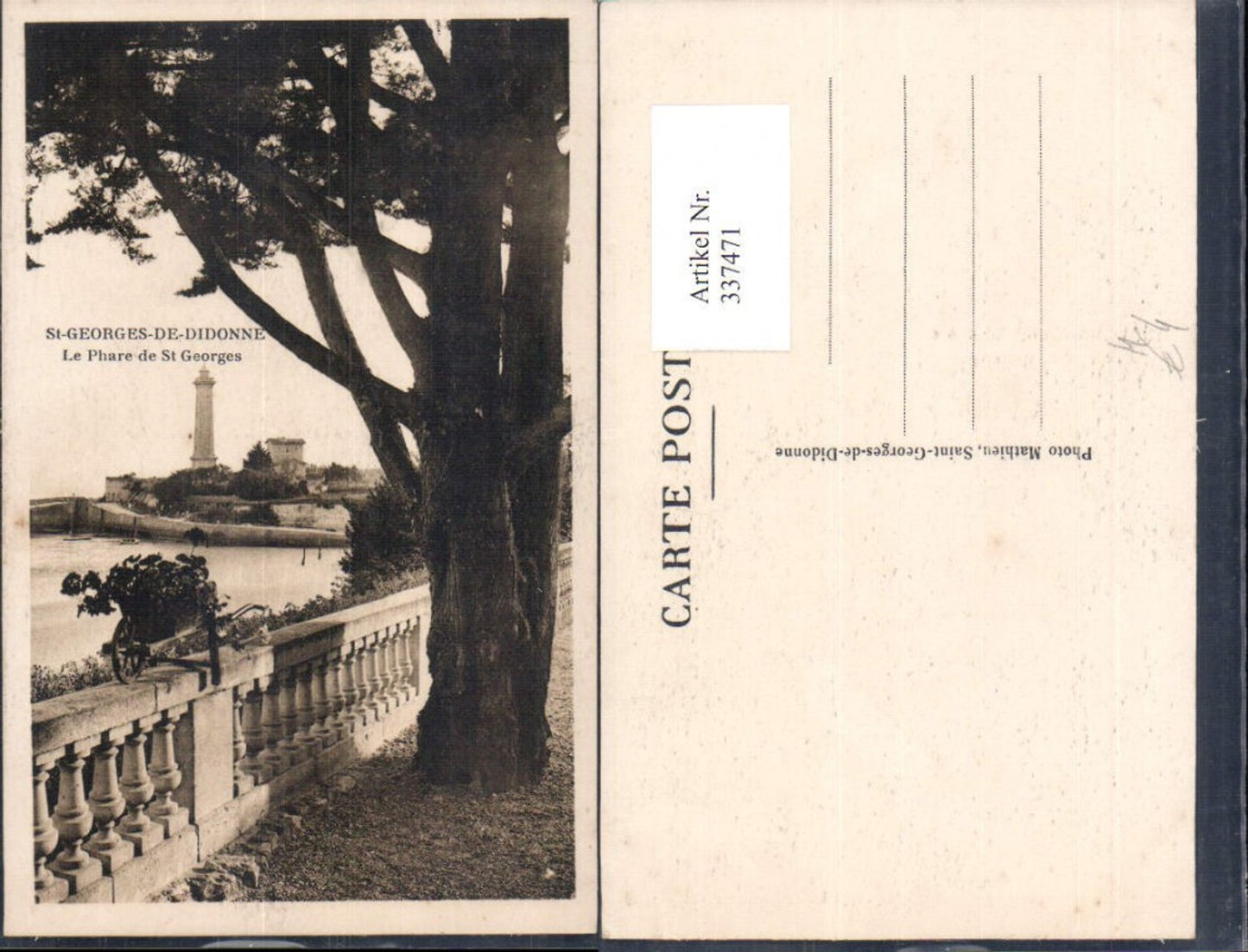 337471,Leuchtturm St Georges de Didonne Le Phare de St Georges