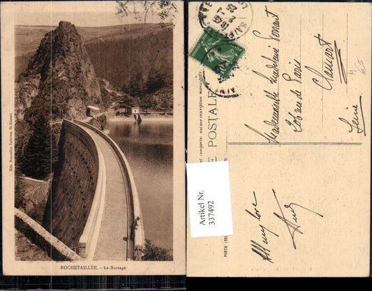 337492,Talsperre Rochetaillee Le Barrage