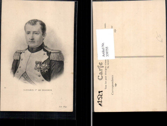 339755,Politiker Napoleon I en Chasseur