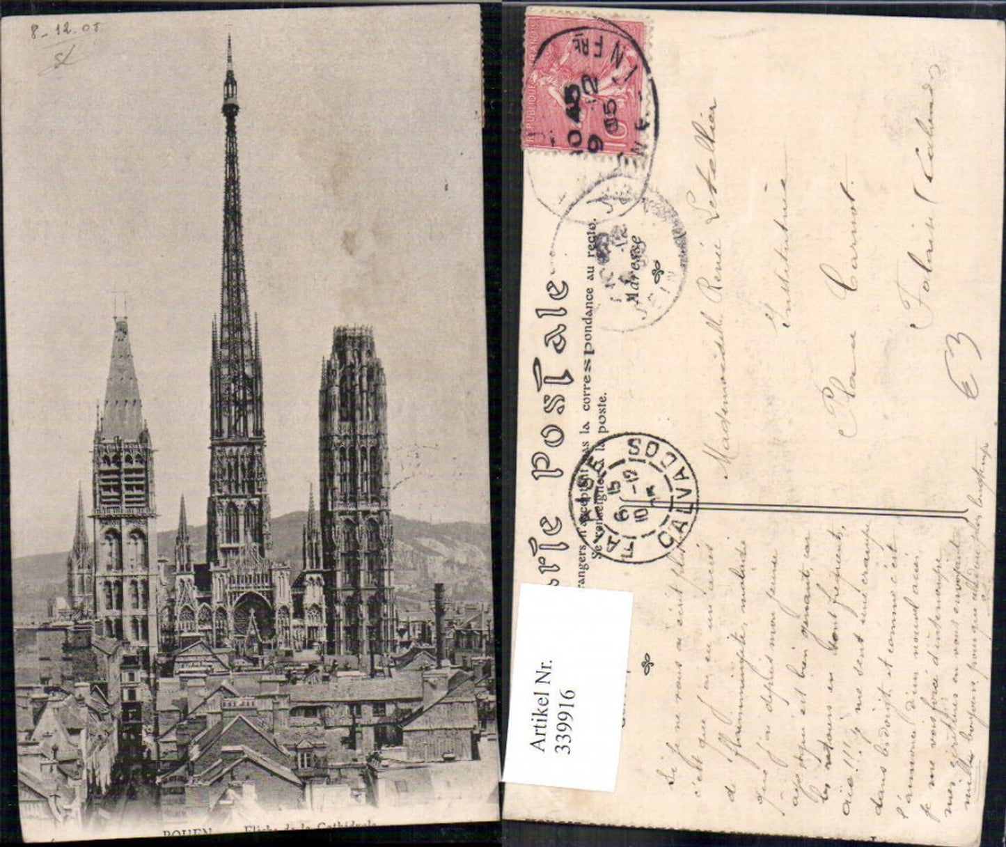339916,Haute-Normandie Seine-Maritime Rouen Cathedrale Kathedrale