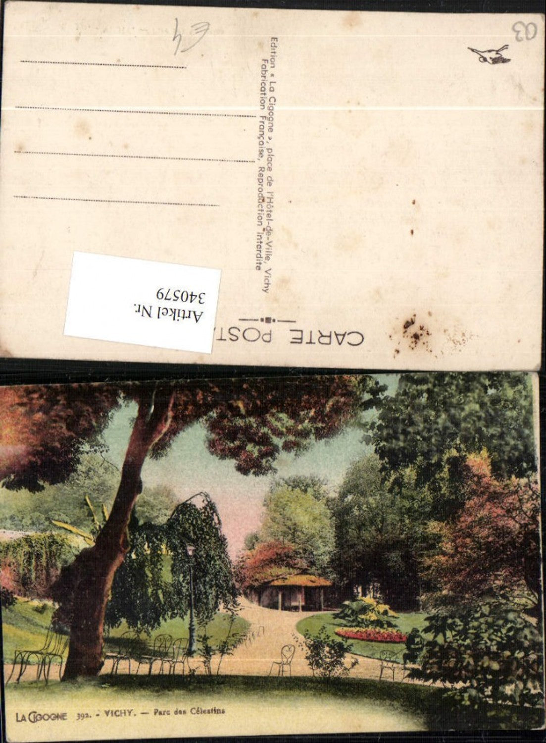340579,Auvergne Allier Vichy Parc des Celestins Park