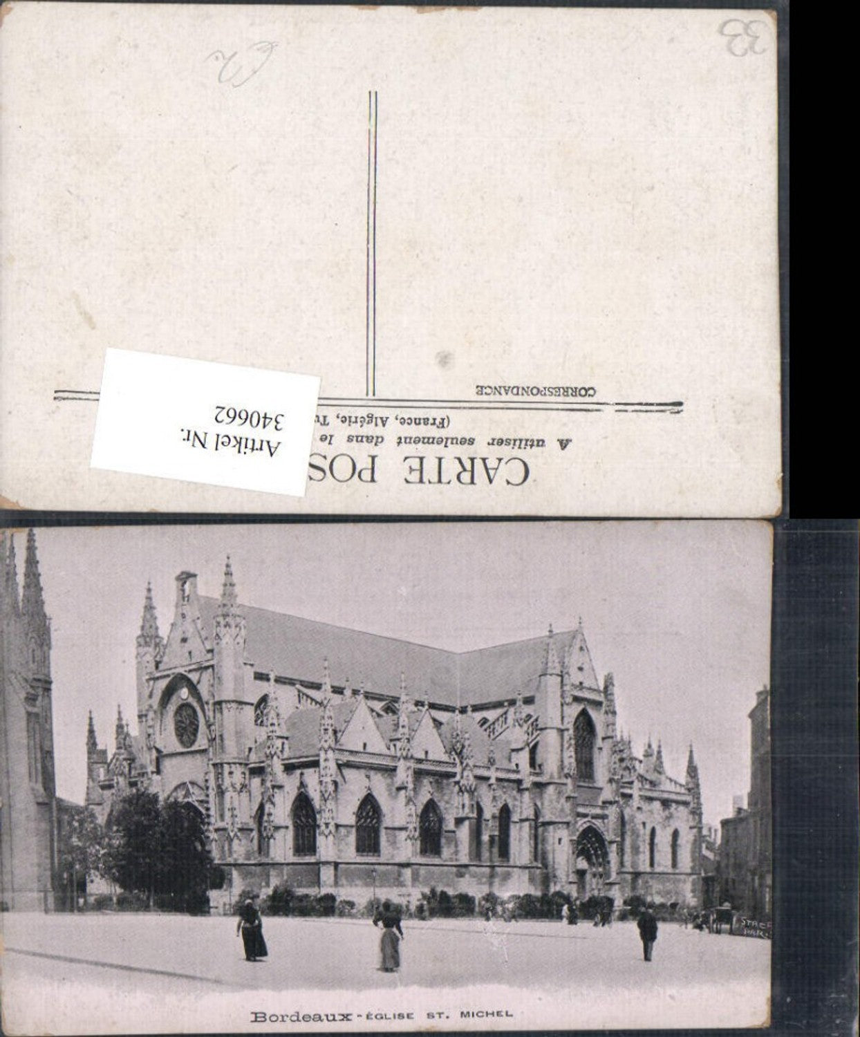 340662,Aquitanien Gironde Bordeaux Eglise St. Michel Kirche