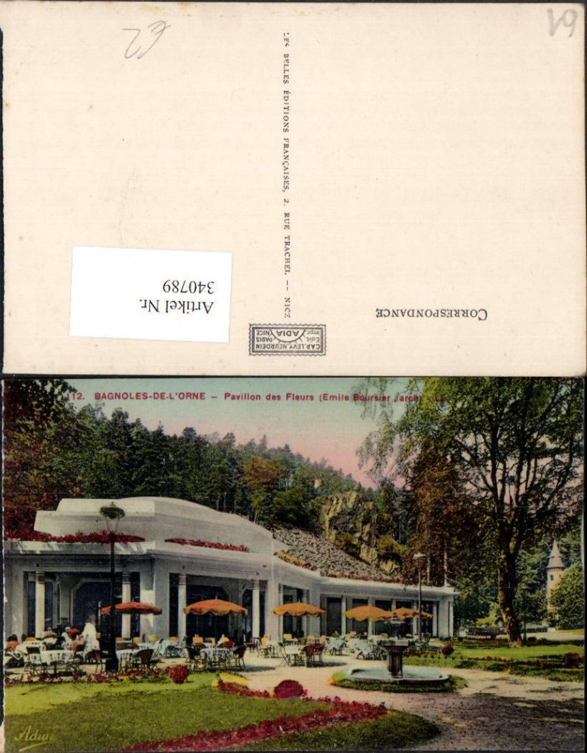 340789,Basse-Normandie Orne Bagnoles-de-l'Orne Pavillon des Fleurs Brunnen