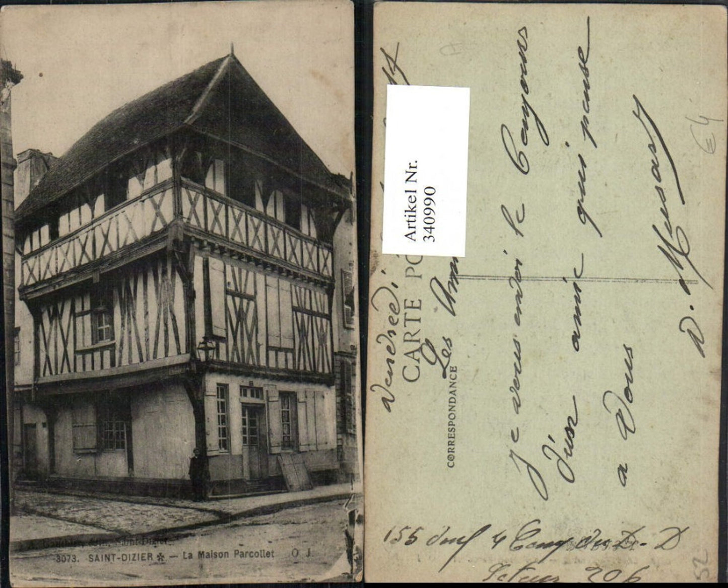 340990,Champagne-Ardenne Haute-Marne Saint-Dizier La Maison Parcollet Haus
