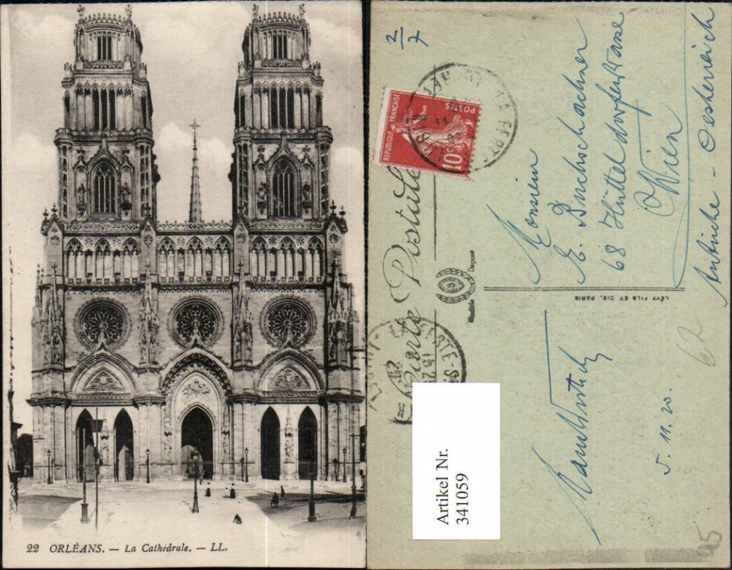 341059,Centre Loiret Orleans La Cathedrale Kirche