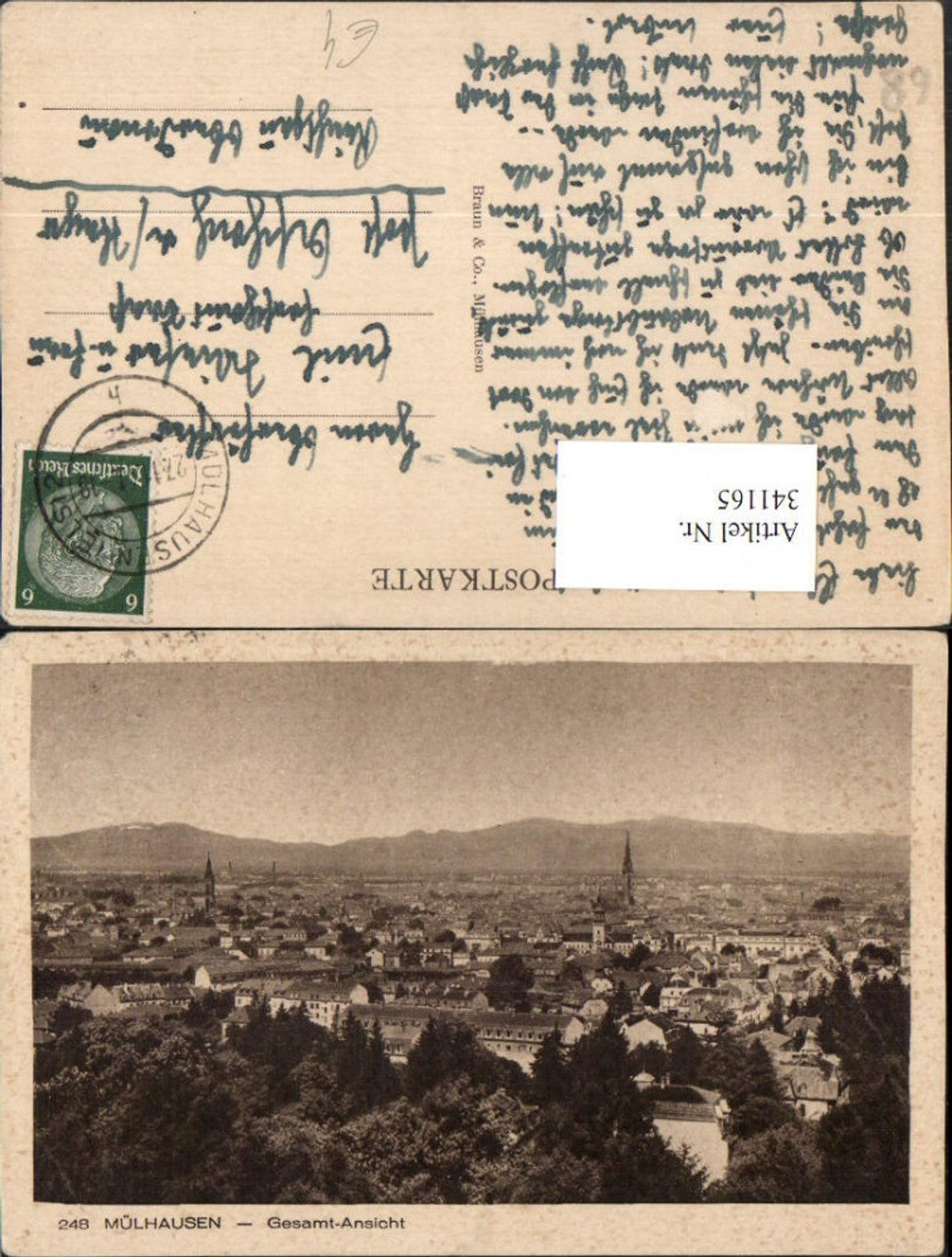 341165,Elsass Haut-Rhin Mühlhausen Totale