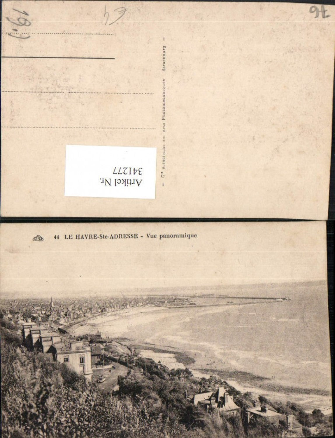 341277,Haute-Normandie Seine-Maritime Le Havre-Ste-Address Vue panoramique Totale