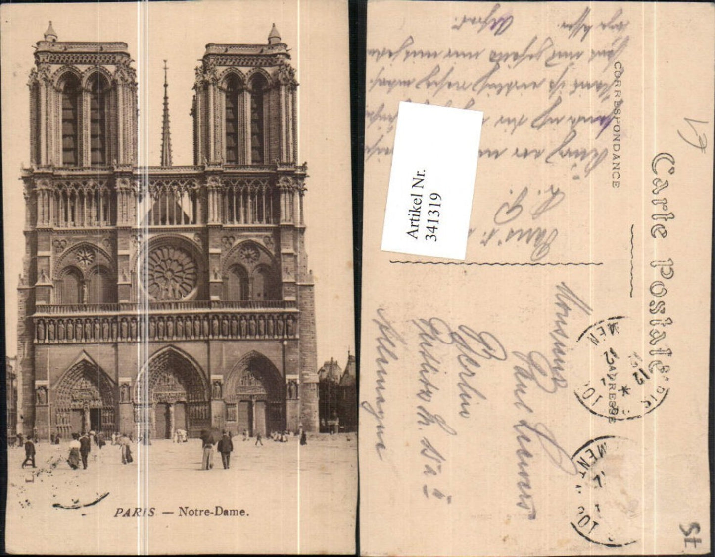 341319,Ile-de-France Paris Notre-Dame Kirche